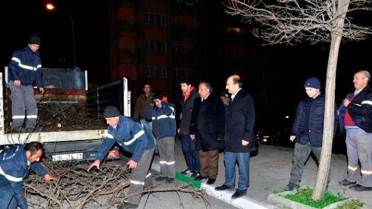 Yıldırım\'da Lodos Seferberliği