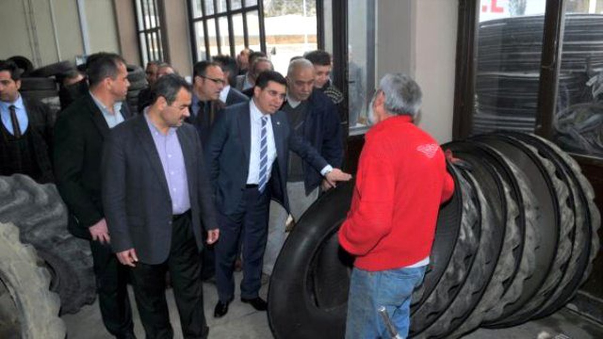 AK Parti Heyeti Varsak Sanayi Sitesini Ziyaret Etti