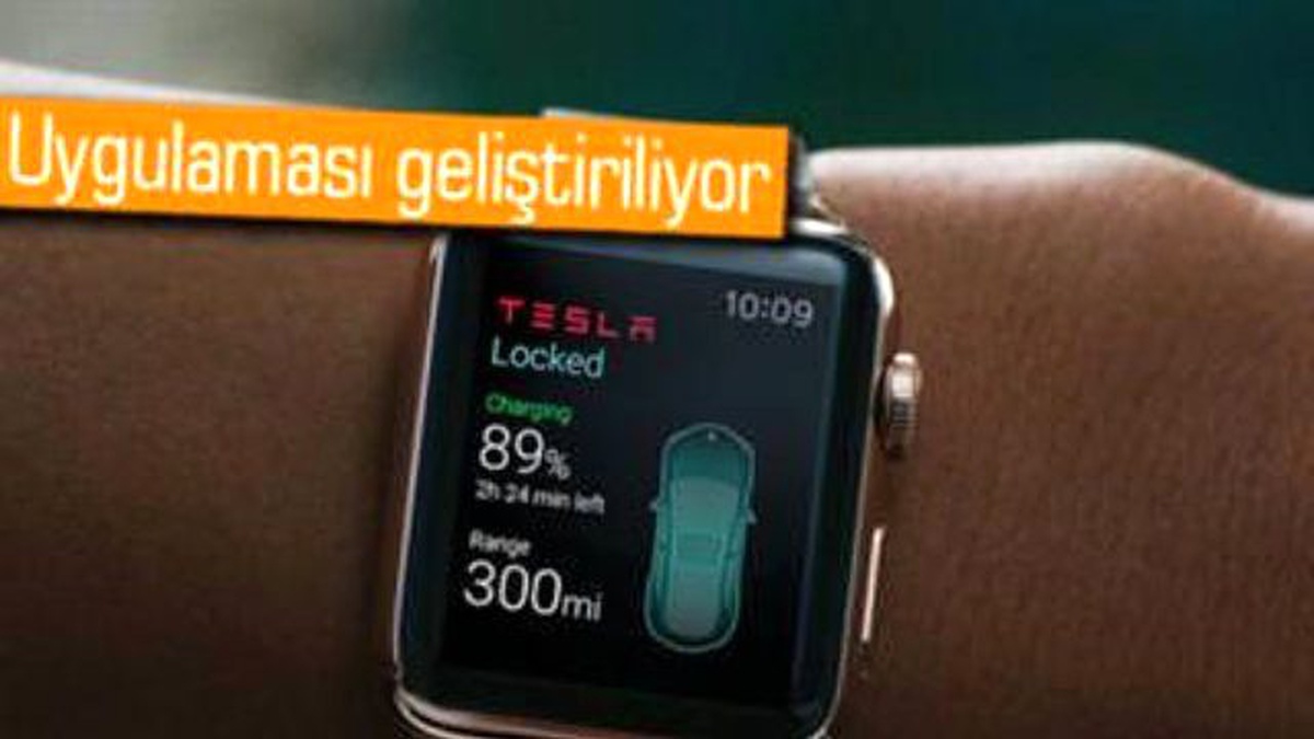 Apple Watch ile Tesla Otomobiller Kontrol Edilebilecek