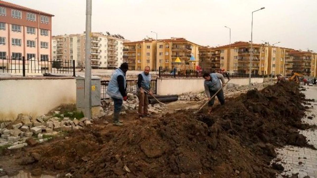 Aski, Germencik\'te Çalışmalarını Sürdürüyoe