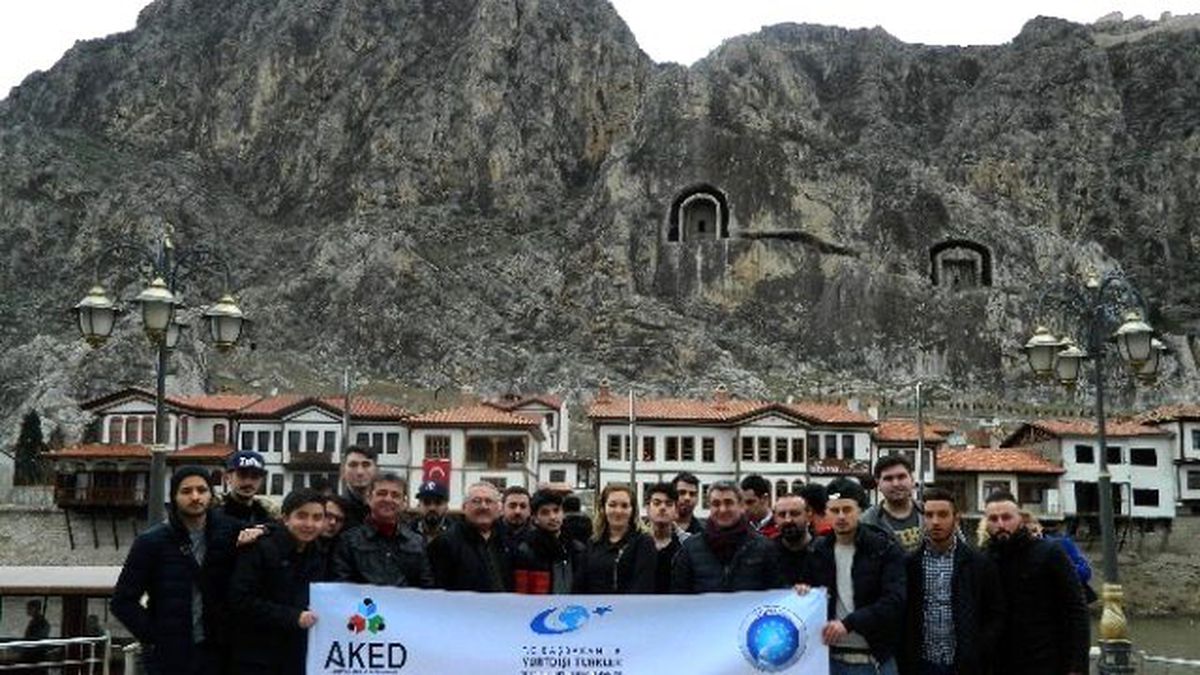 Belçika\'dan 30 Türk Genci Amasya\'da