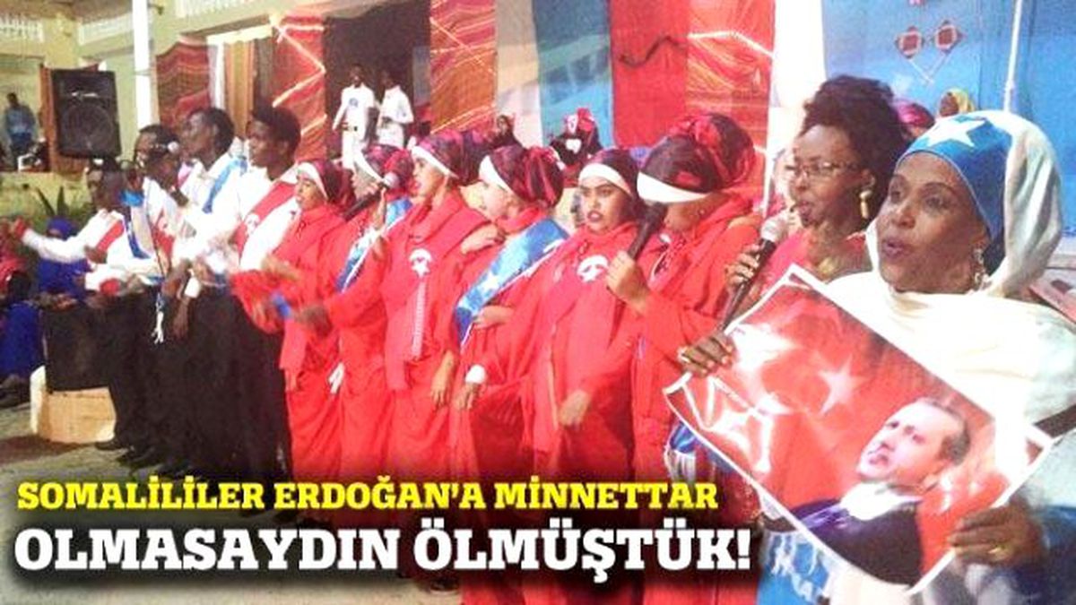 Çocuklardan Erdoğan\'a: Adiga Hadad İman Laheen Waa Dhimaan Lahen