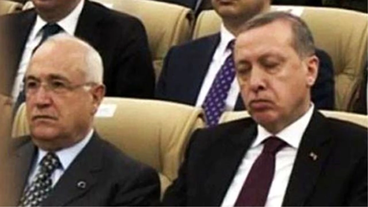 Haşim Kılıç Konuşurken Erdoğan Uyukladı