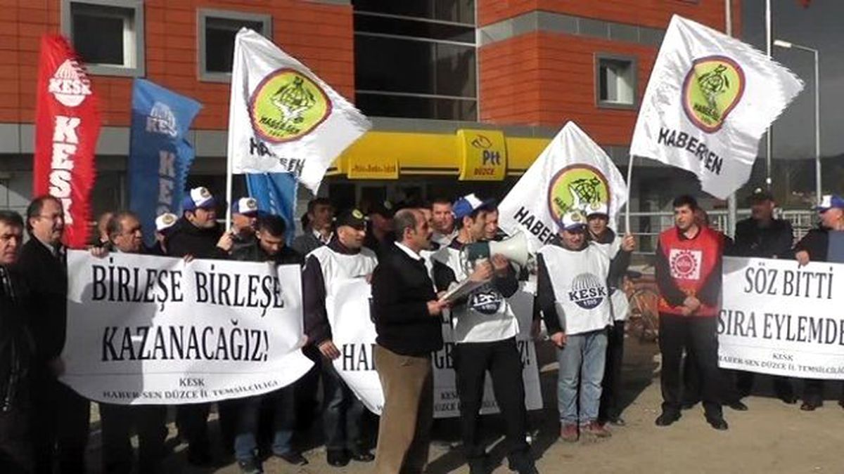 PTT İşçileri Tepkili