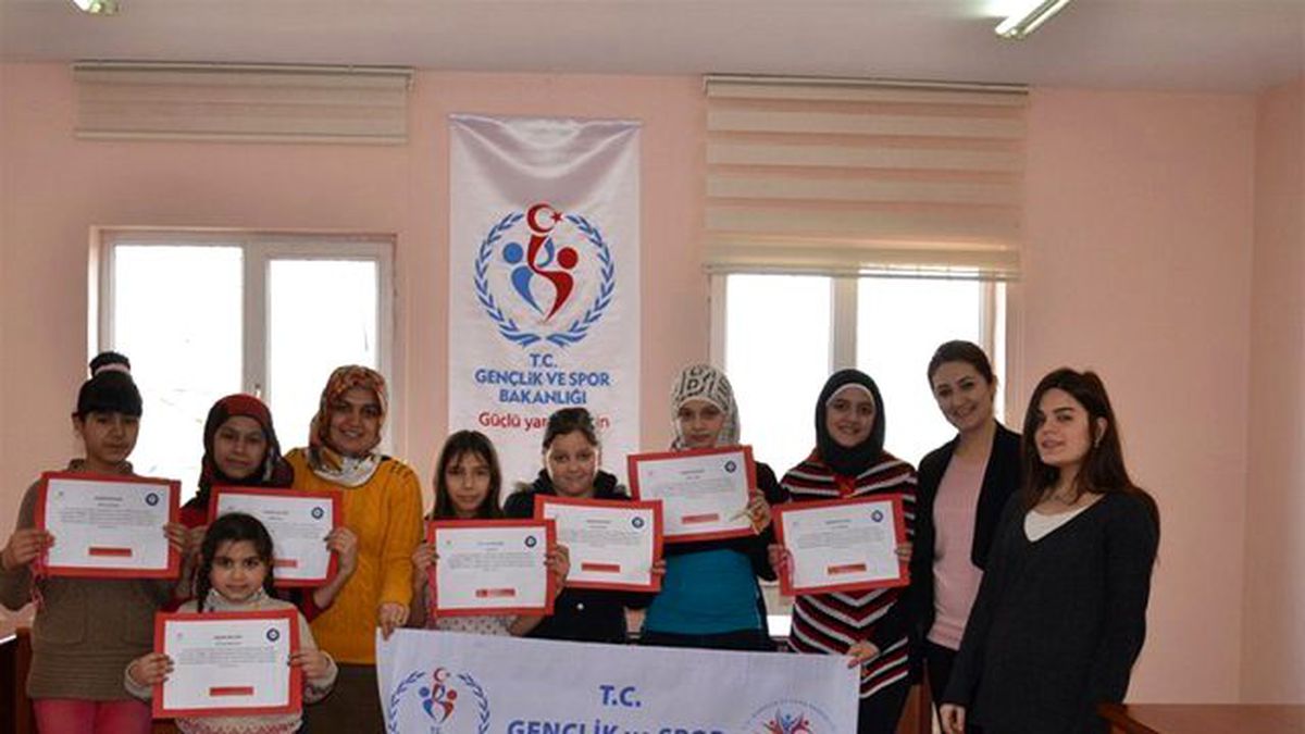 Suriyeli Gençler Türkçe Öğreniyor