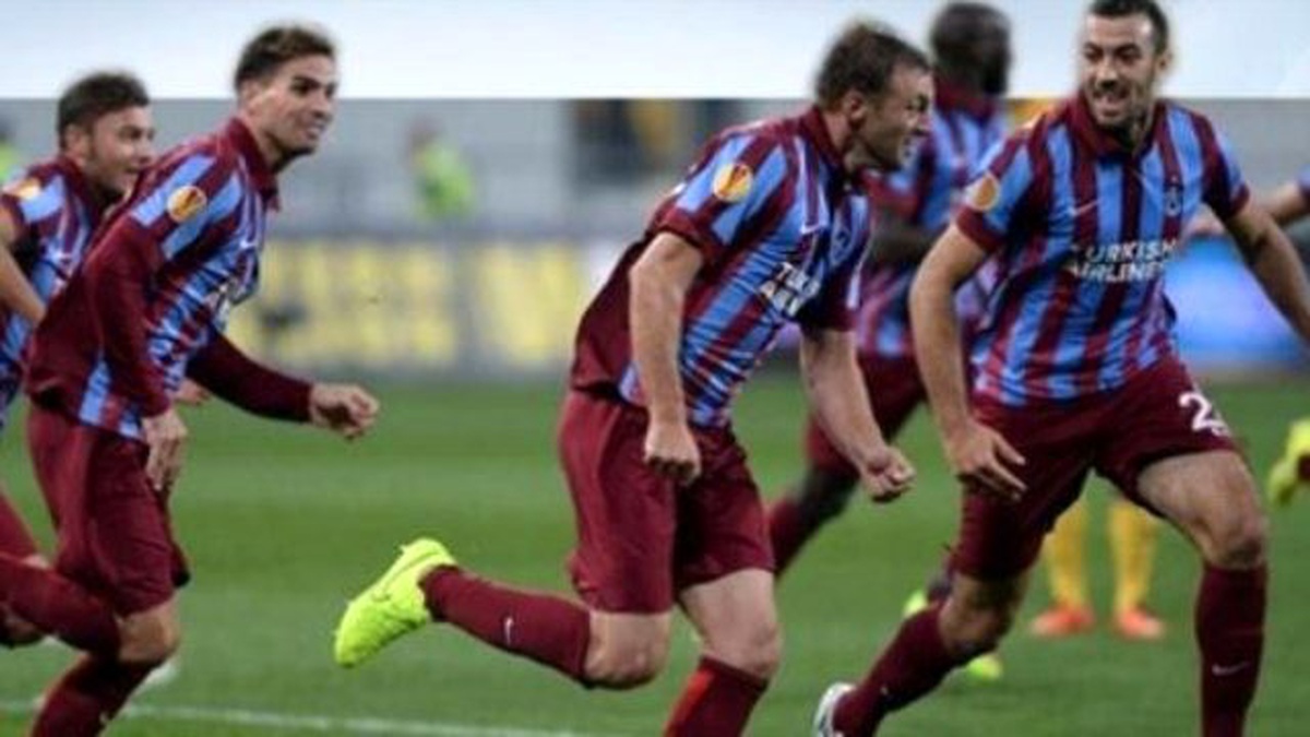 Trabzonspor\'da Galibiyet Sevinci