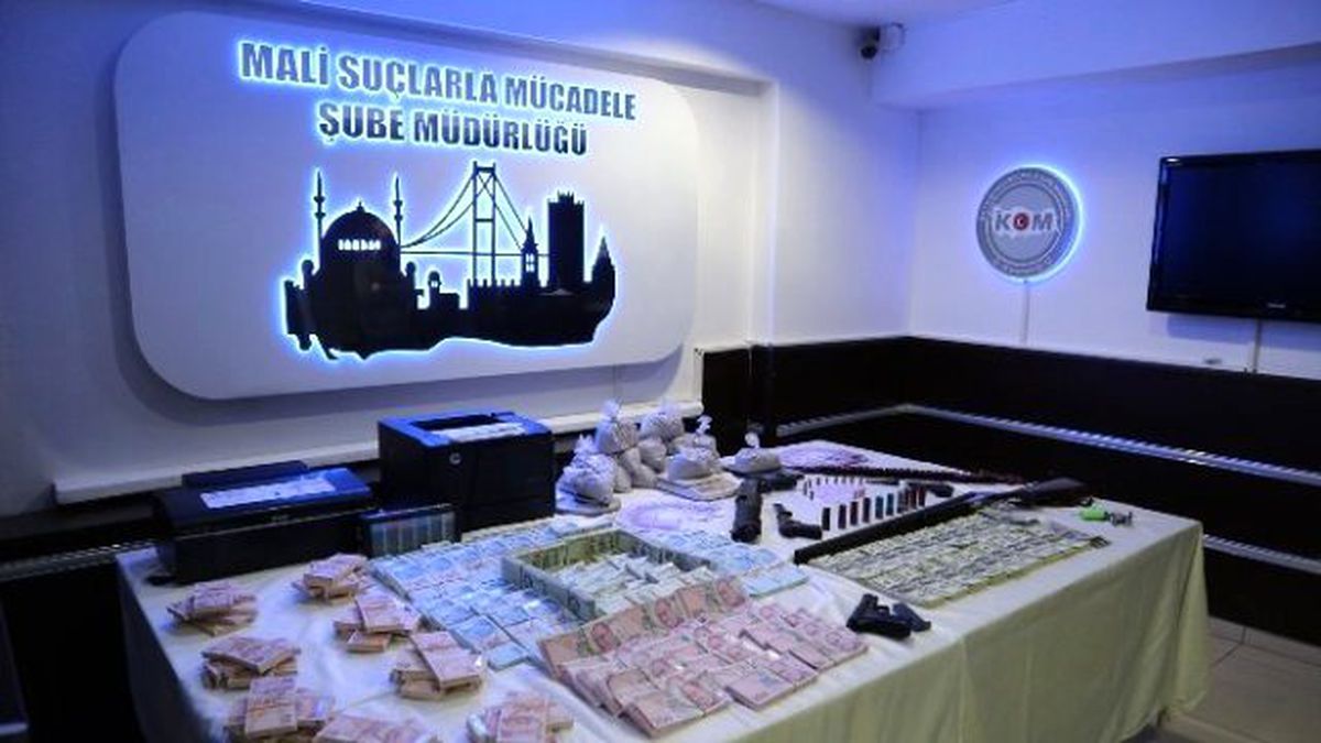 1,5 Milyonluk Sahte Para Operasyonu Polis Kamerasında