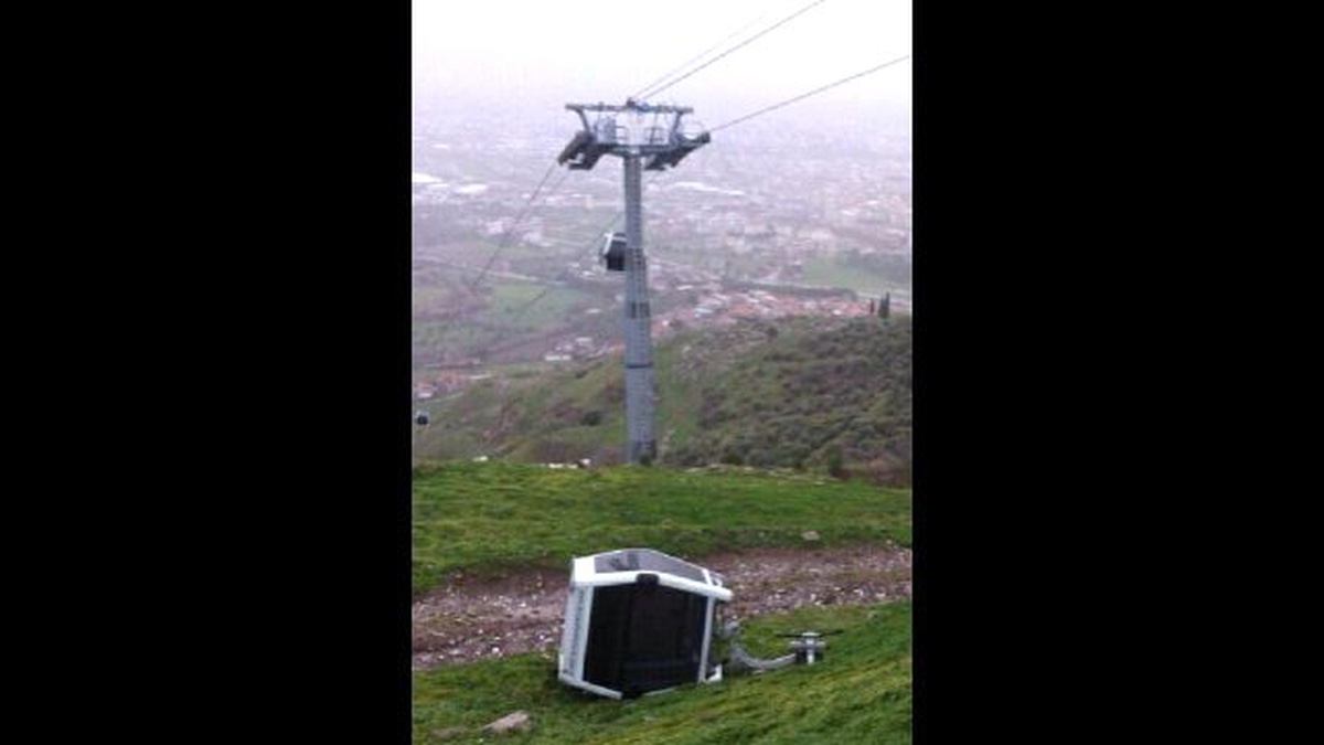 Bergama Antik Kenti\'nde Teleferik Faciası Ucuz Atlatıldı
