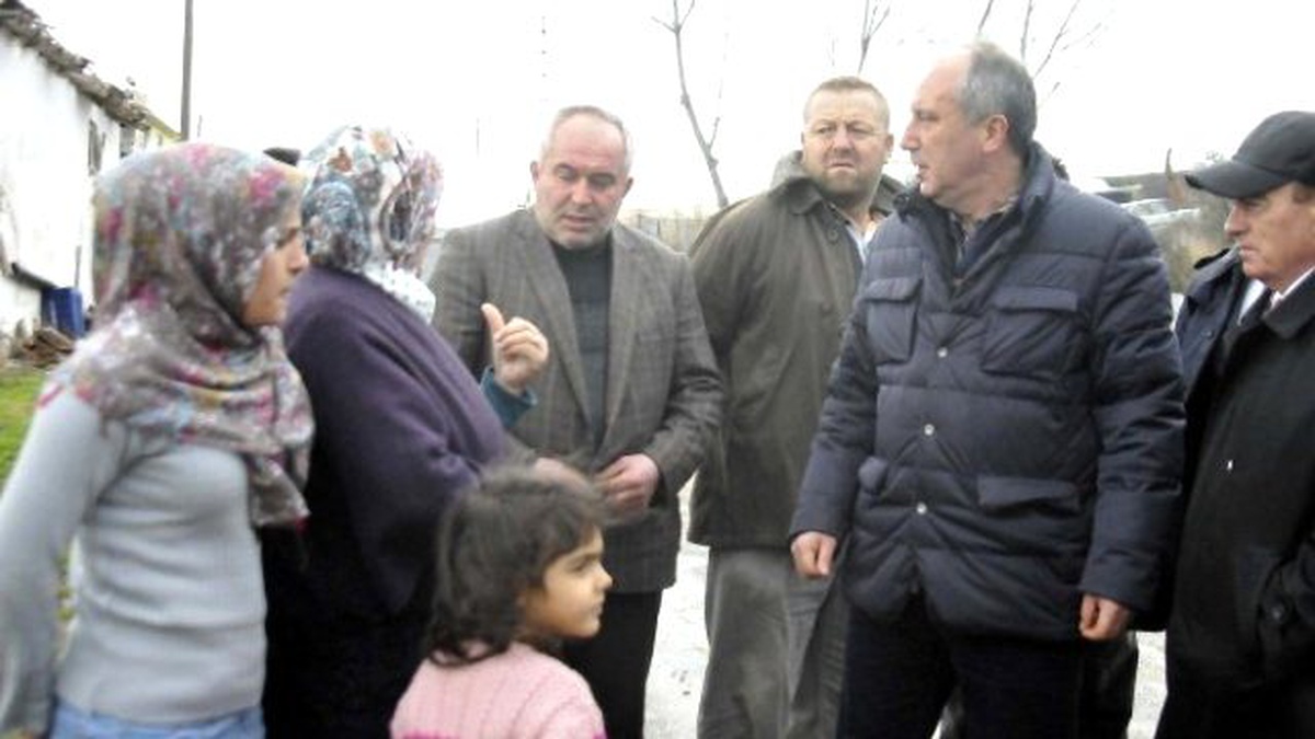 CHP\'li İnce Yıkılan Seraları Gezdi