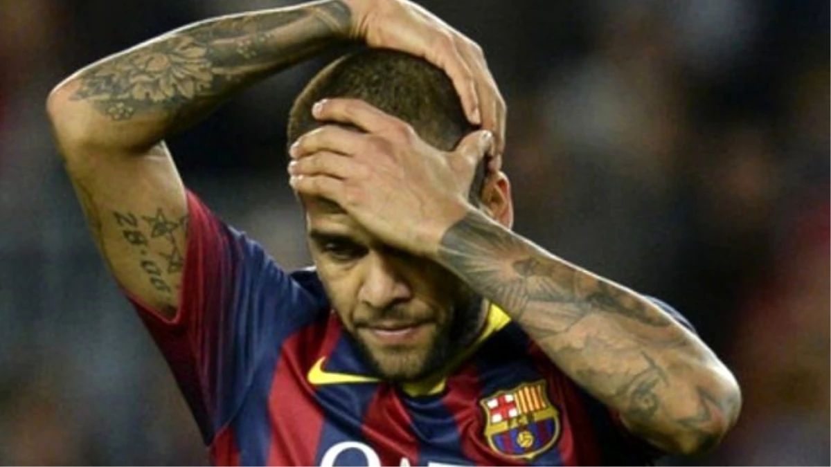 Dani Alves, Barcelona\'dan Ayrılıyor