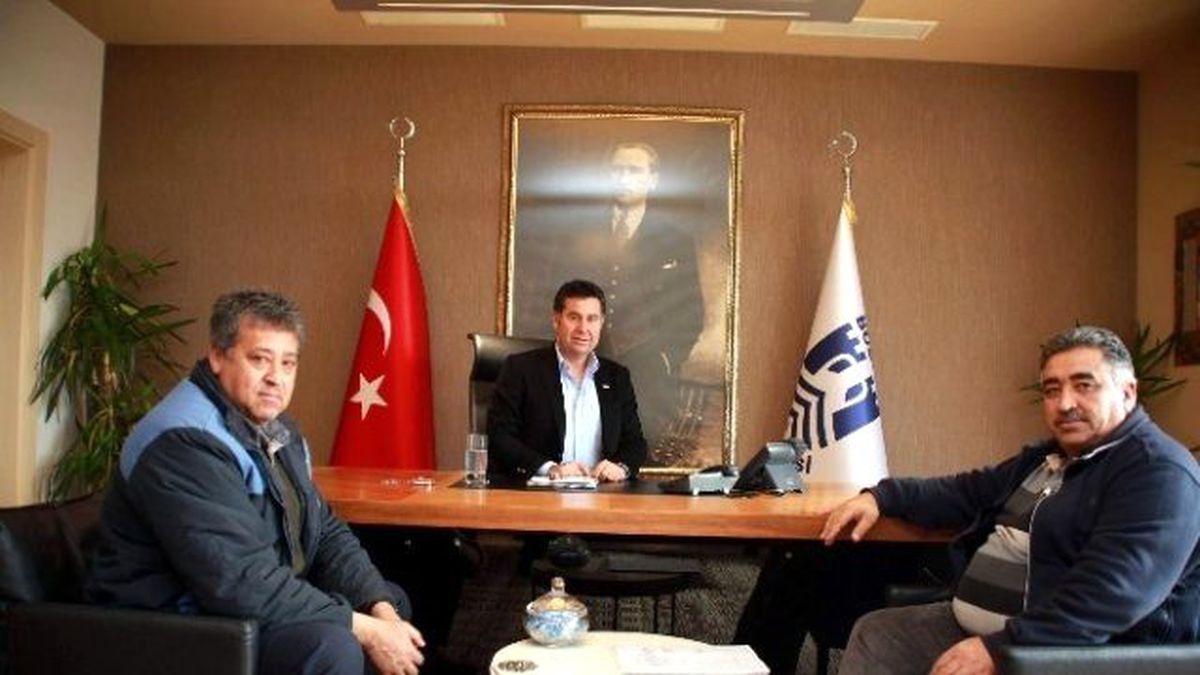 Gündoğanspor\'dan Başkan Kocadon\'a Teşekkür Ziyareti