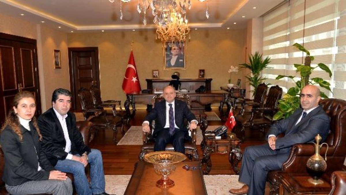 İha Ekibinden Vali Çakacak\'a Ziyaret
