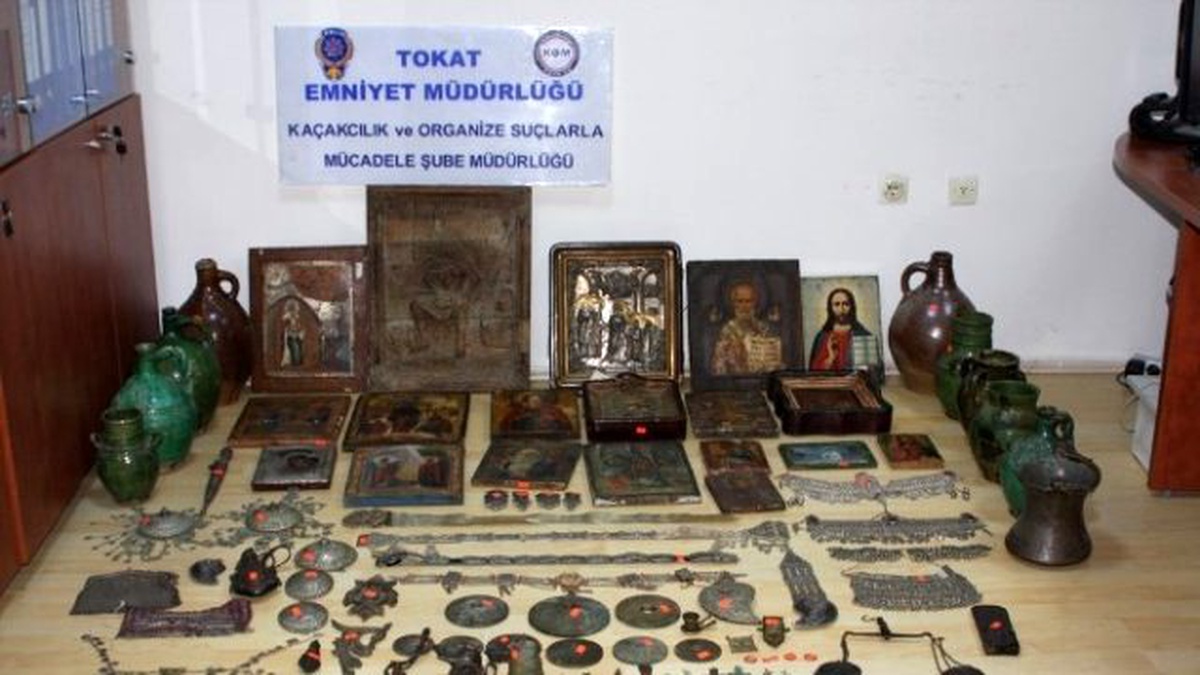 İnternetten Tarihi Eser Satarken Yakalandı