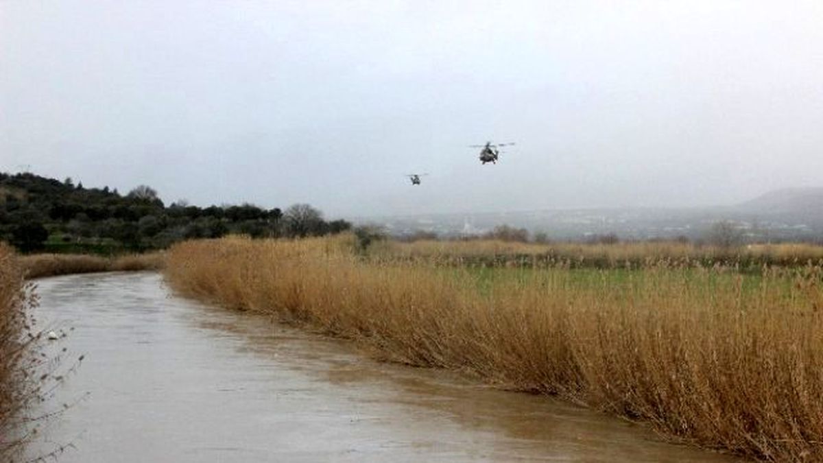 Kayıp Pilot Üsteğmen İçin Üç Helikopter Havalandı