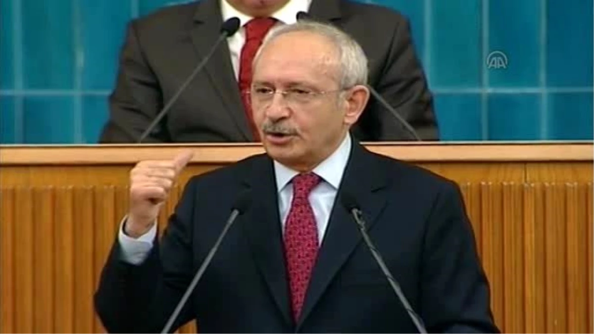 Kılıçdaroğlu: "Milletvekillerini Milletin Kendisi Seçsin"