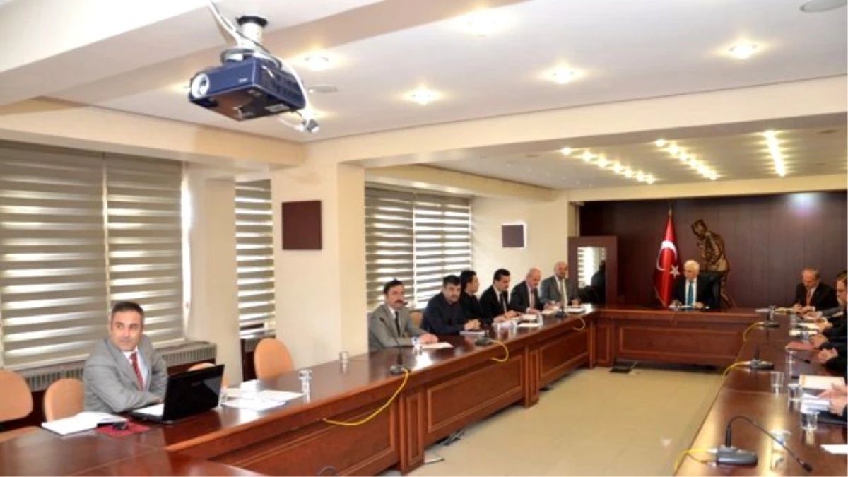 Karabük\'te KÖYDES İl Tahsisat Komisyonu Toplantısı Yapıldı