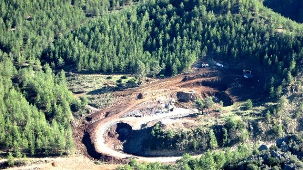 Küçük Aksu Barajı İnşaat Çalışmaları Devam Ediyor