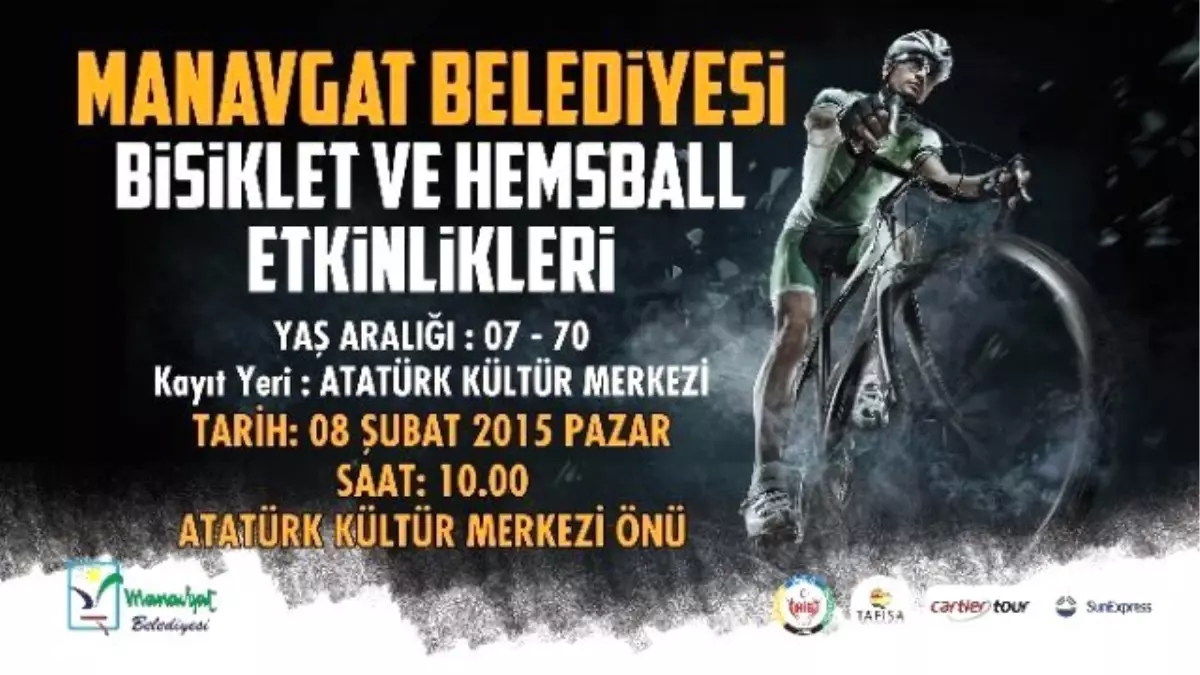 Manavgat Belediyesinden Bisiklet ve Hemsball Etkinliği
