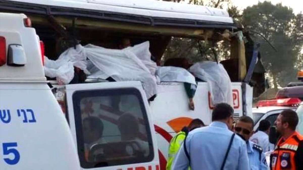 Mescid-i Aksa Ziyareti Dönüşü Kaza, 8 Filistinli Hayatını Kaybetti
