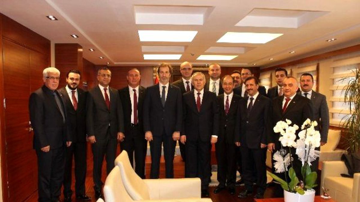 MÜSİAD Gaziantep Şubesi Vali Ata\'yı Ziyaret Etti