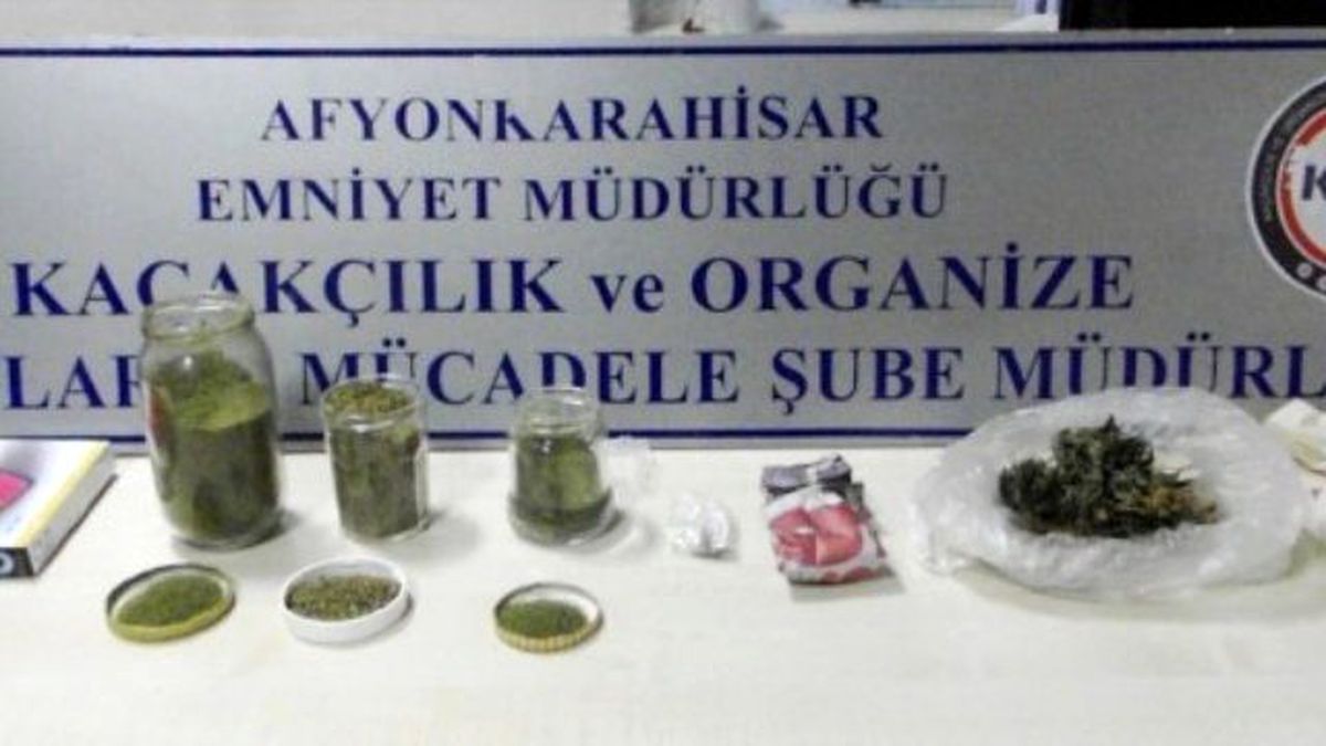 Afyonkarahisar\'da Uyuşturucu Operasyonu
