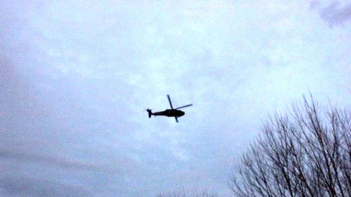 Bakan Müezzinoğlu, Ulaşımı Kesilen Mahalleye Helikopterle Gitti