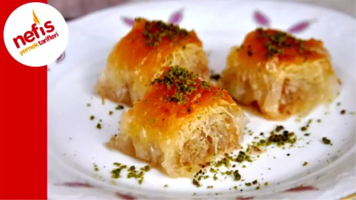 Baklava Yufkası ile Kadayıf Sarma Tarifi - Nefis Yemek Tarifleri
