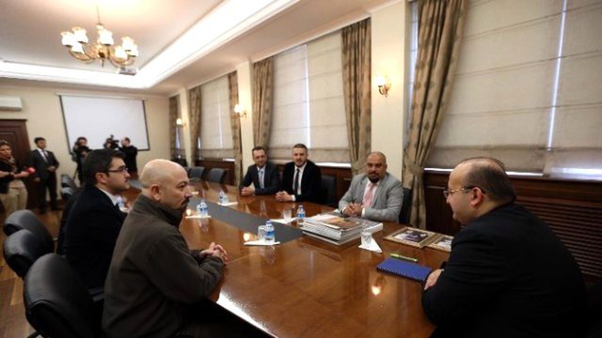 Başbakan Yardımcısı Akdoğan, Tfmd Heyetini Kabul Etti