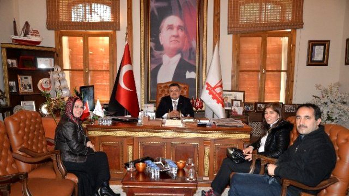 Bilecik Bilim ve Sanat Merkezinden, Belediye Başkanına Ziyaret