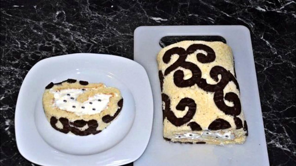 Desenli Rulo Pasta Tarifi - Leyla ile Yemek Saati