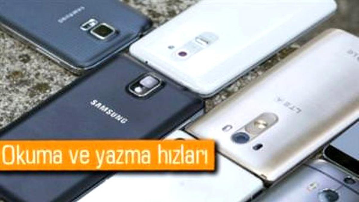 En Hızlı Dahili Depolama Hangi Akıllı Telefonda?
