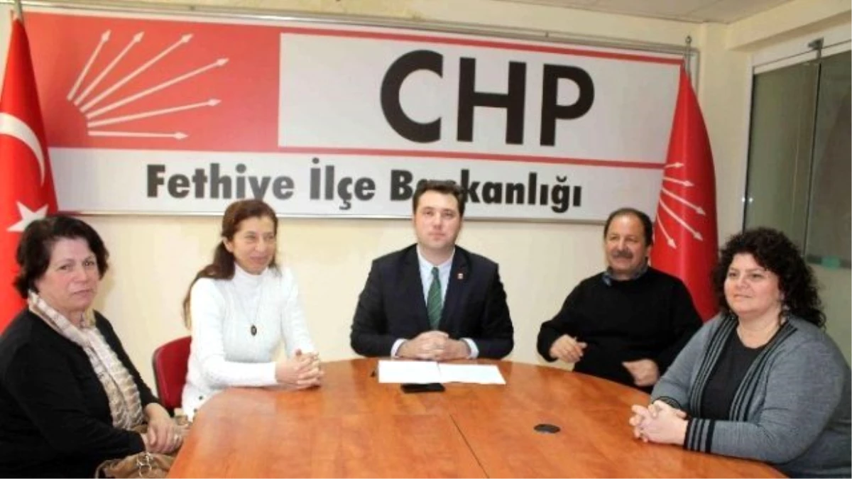 Fethiye CHP İlçe Milli Eğitim Müdürünün Görevden Alınmasını İstedi
