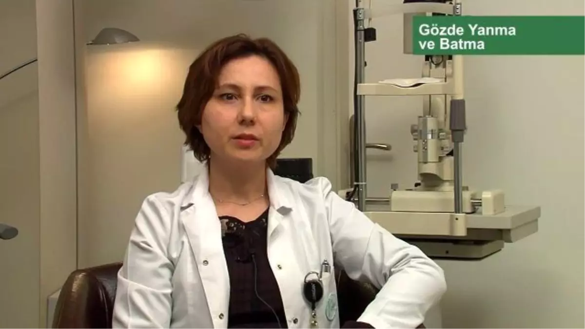 Gözde Yanma ve Batma Kaşkaloğlu Göz Hastanesi