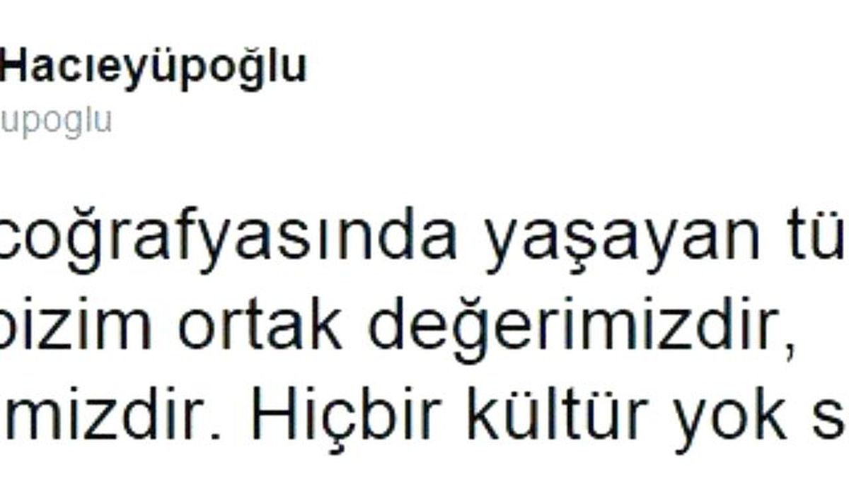 Hacıeüpoğlu: "Çözüm Süreci Milli Bir Projedir"