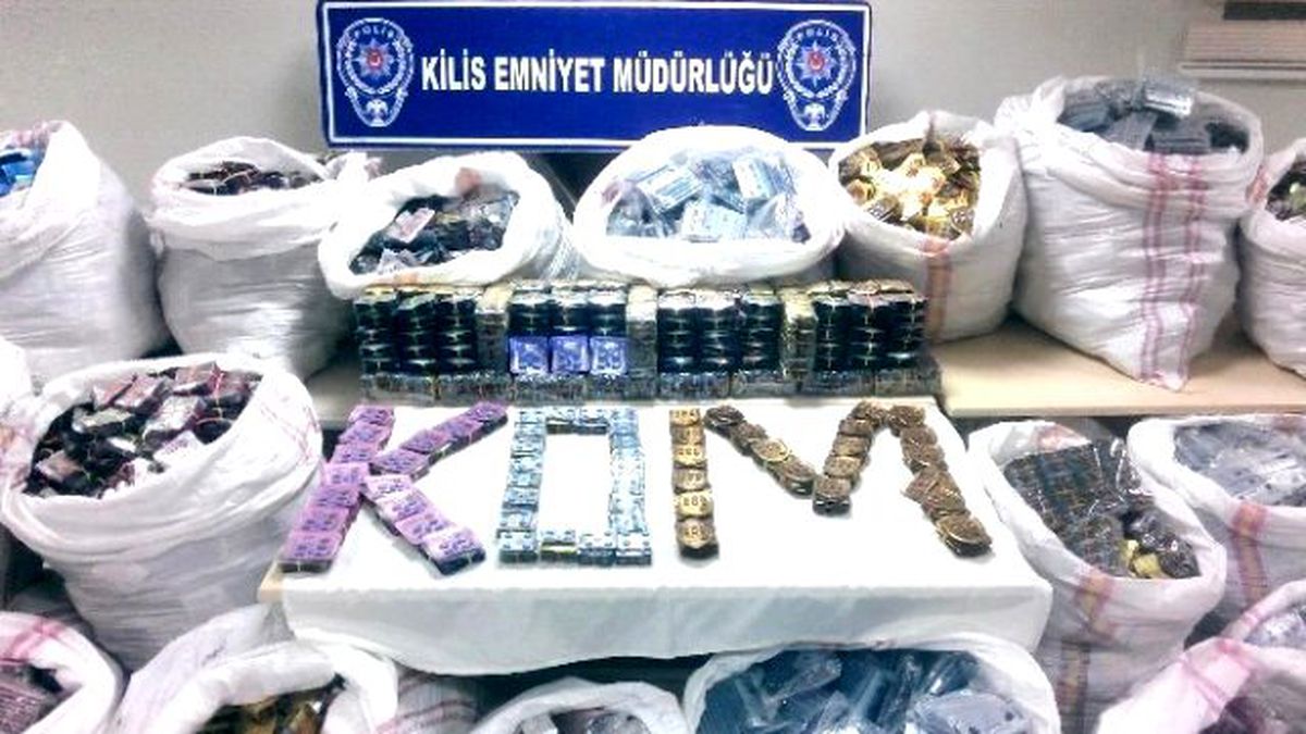 Kilis\'te 3 Milyon Lira Değerinde Cinsel Uyarıcı Hap Ele Geçirildi