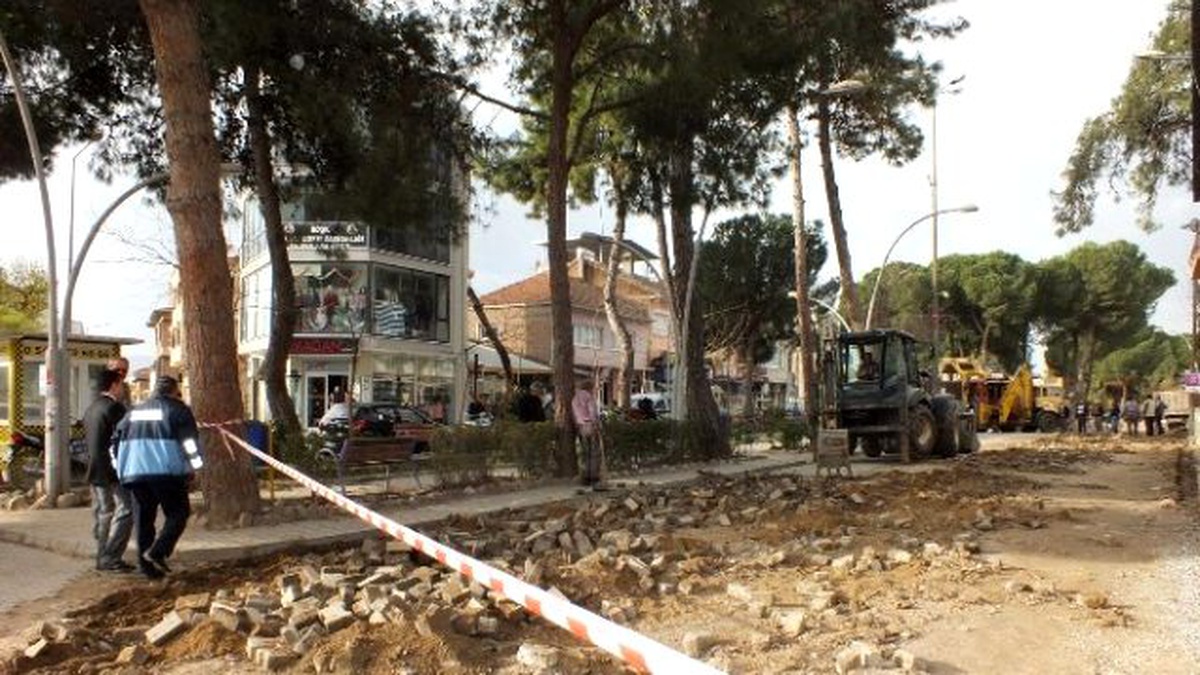 Köşk\'te 100 Bin Metrekare Parke Taşı Döşenecek
