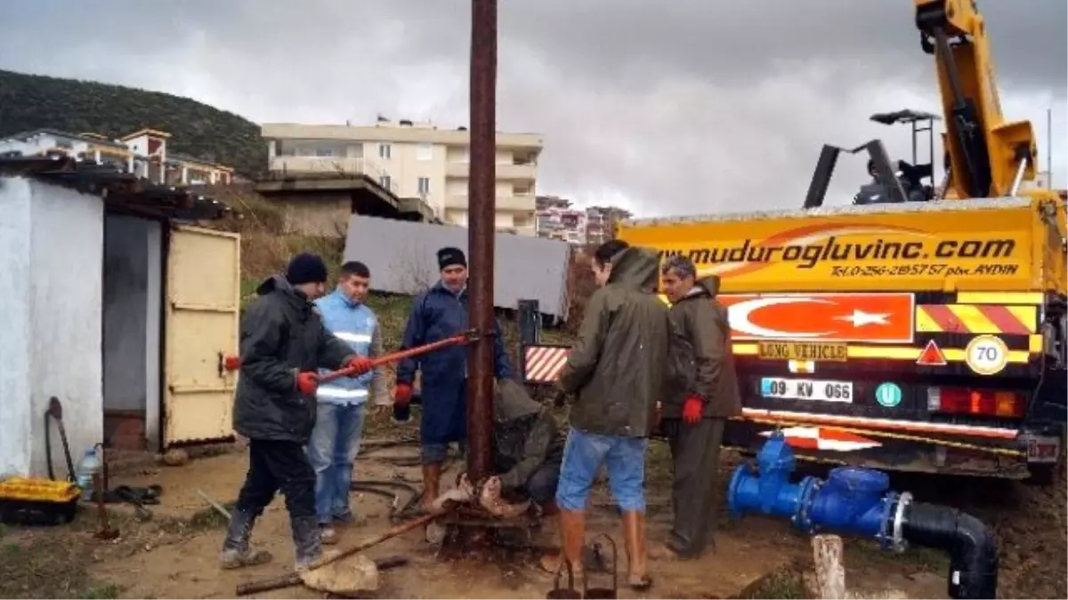 Kuşadası\'nda 3 İçme Suyu Kuyusunun Bakımı Yapıldı