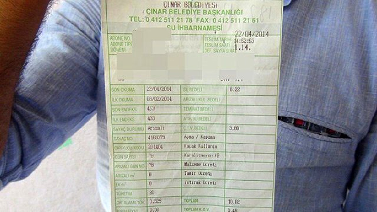 Ocak Ayın Enflasyonunu En Çok Yükselten Su Zammı Oldu