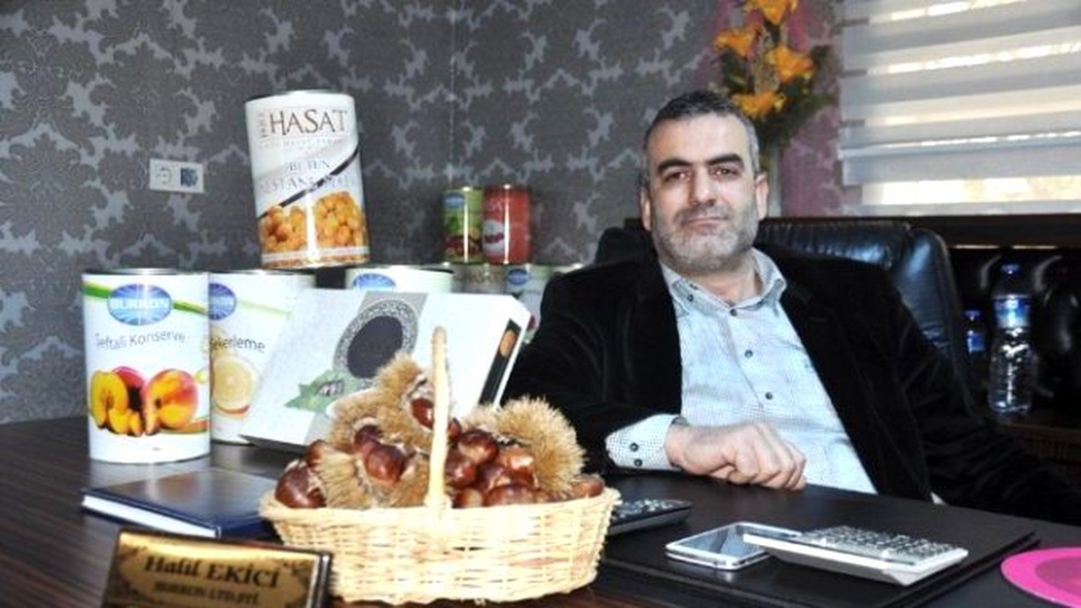 Ödemiş\'ten Avrupa\'ya 700 Ton Kestane İhraç Edildi