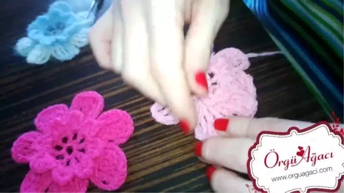 Şallarda Kullanılan Çiçek Modelleri Nasıl Yapılır?