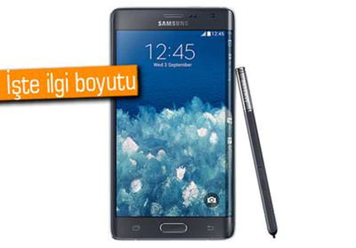Samsung Galaxy Note Edge\'in Ne Kadar Satıldığı Belli Oldu