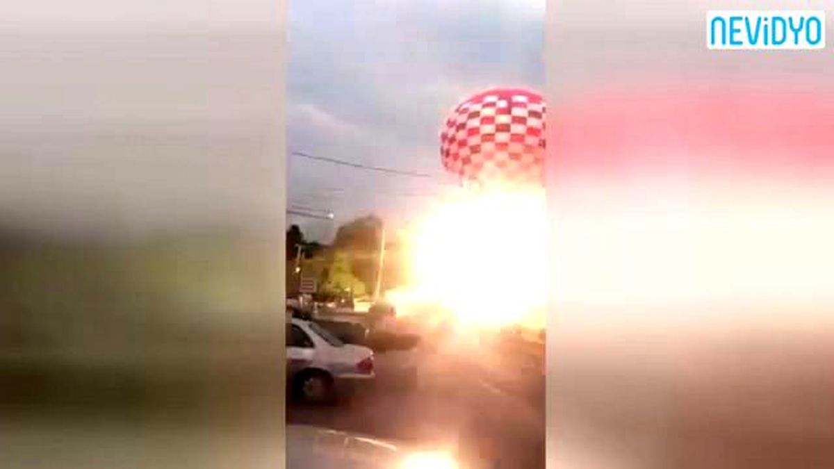 Sıcak Hava Balonunun Tehlikeli Uçuşu