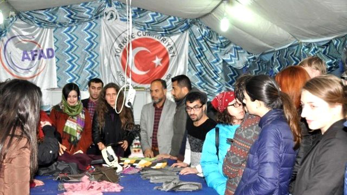 Süleyman Şah Çadır Kente Ziyeretçi Akını