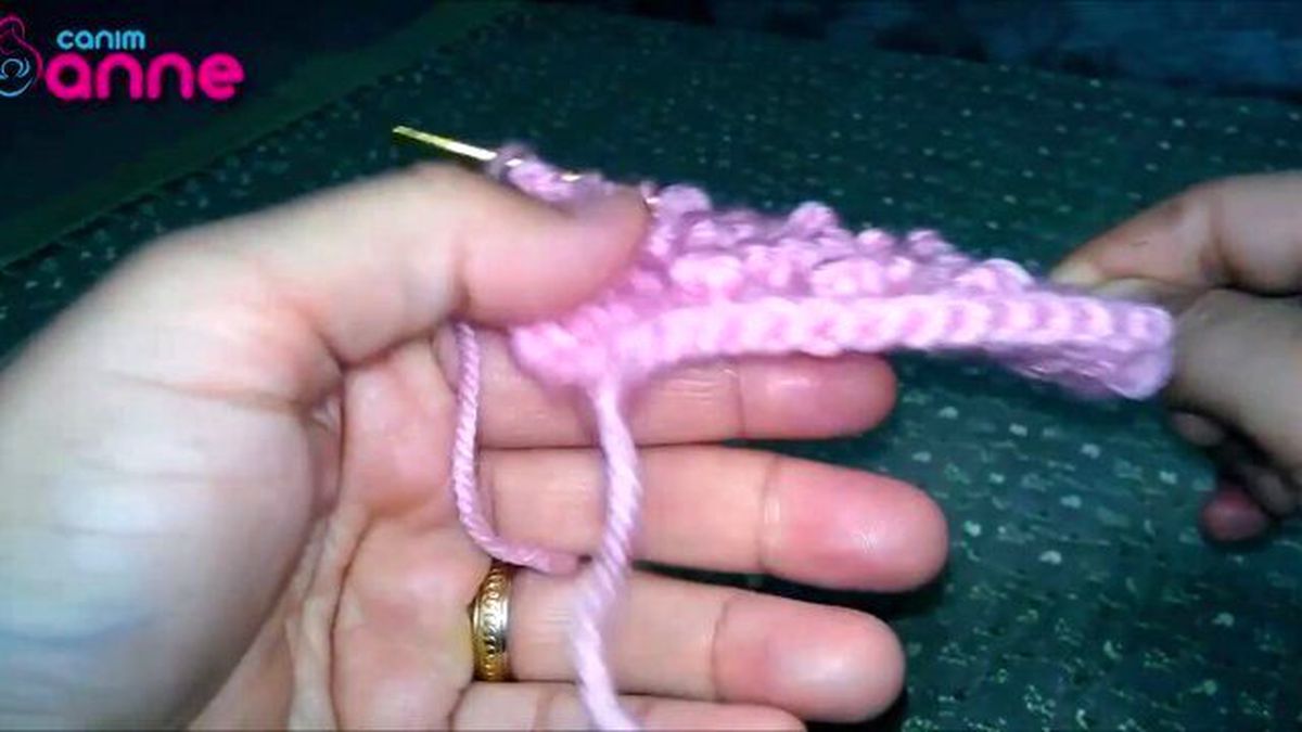 Tunus İşi Yatay Sıralı Pıtırcık Yapımı