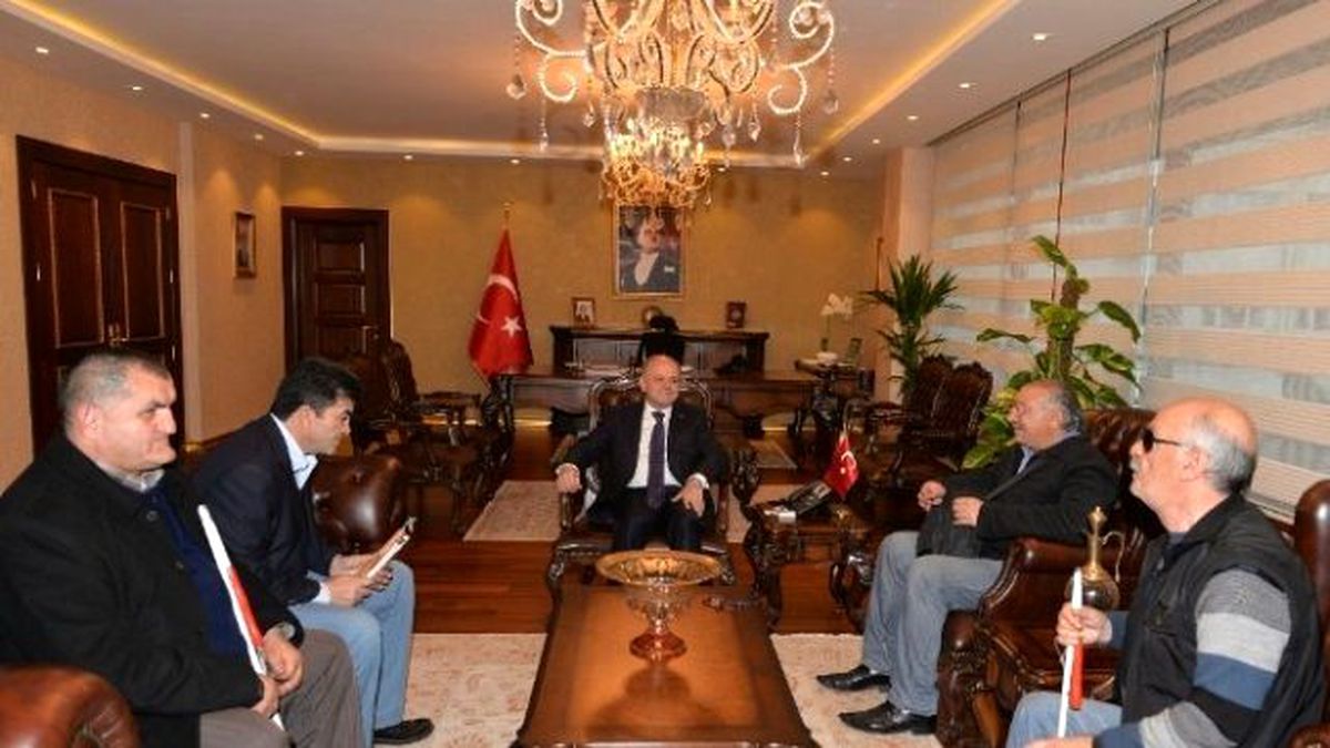 Vali Çakacak Sivil Toplum Kuruluşlarının Temsilcilerini Kabul Etti