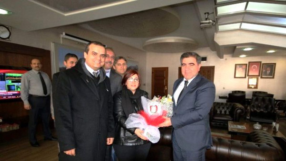 Yurtayder\'den Başkan Özdemir\'e Ziyaret
