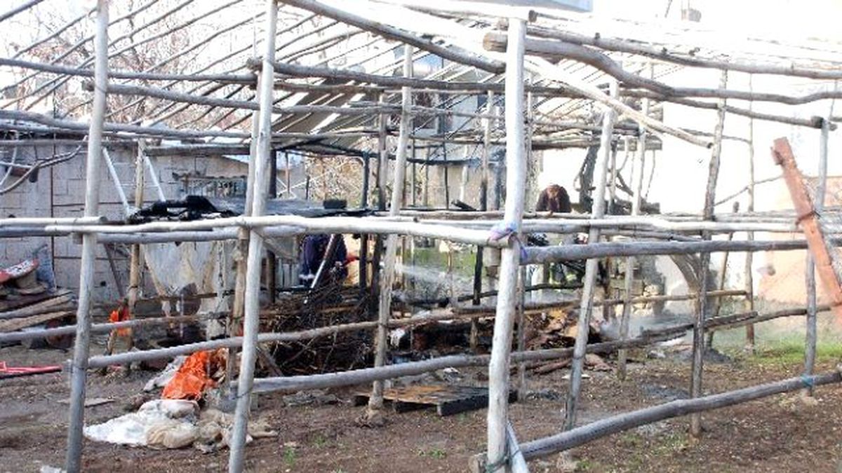 Adıyaman\'da Odun Yangını Paniğe Neden Oldu