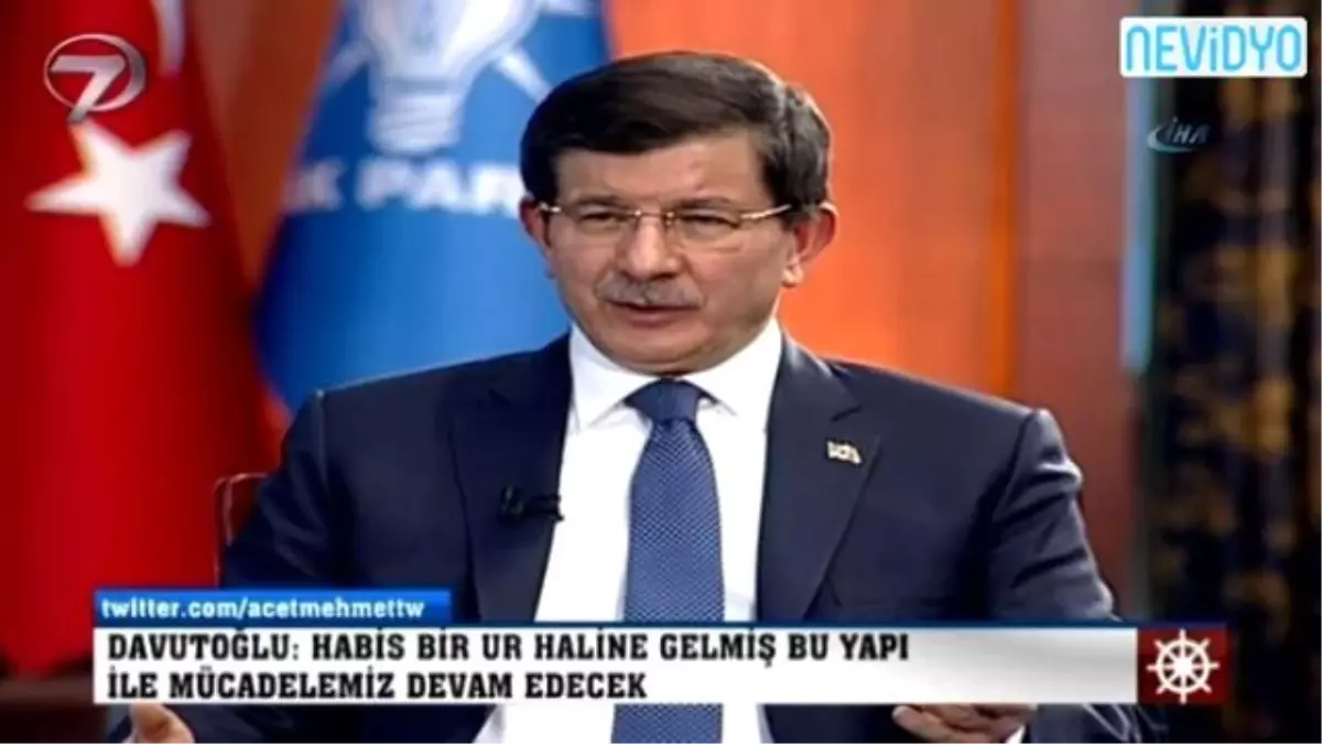 Ahmet Davutoğlu Canlı Yayında Soruları Cevaplandırdı