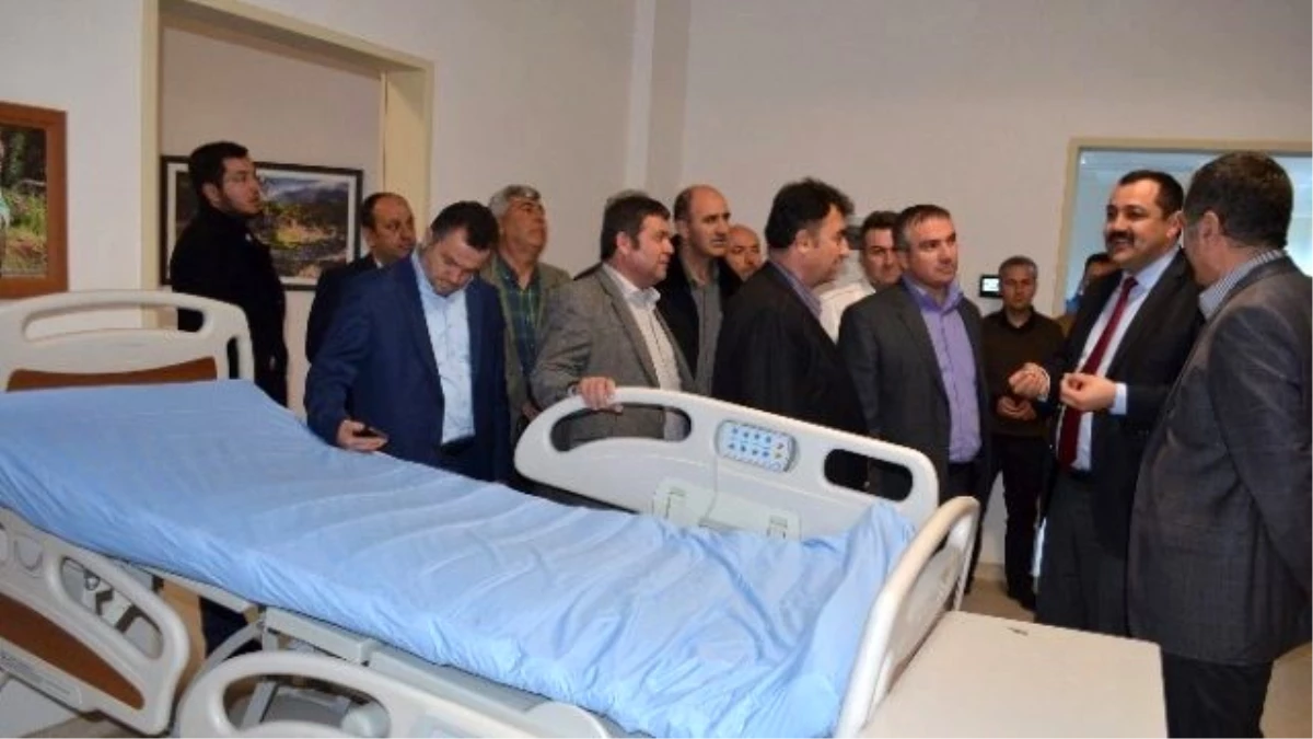 AK Parti İl Başkanı Sümer, 52 Yataklı Hastanede İncelemelerde Bulundu