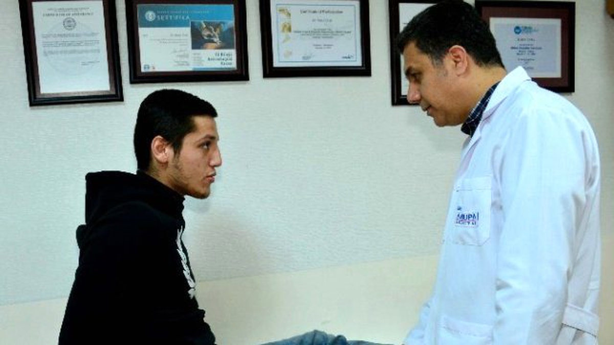 Batmanlı Futbolcuya Kendi Kanı Şifa Oldu